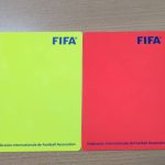 کارت زرد و قرمز داوری فوتبال اصل فیفا