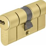 مغزی قفل (دو سیلندره) آبوس D6PS مدل 7 سانت قابلمه سایز 30/40 دو طرف کلید