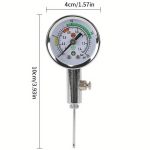 فشارسنج باد توپ مدل EF-1080-C | BAROMETER | استیل | اورجینال