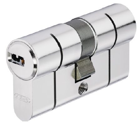 D6PS مغزی قفل (دو سیلندره) آبوس D6PS مدل 9 سانت قابلمه سایز 40/50 دو طرف کلید - تصویر 1