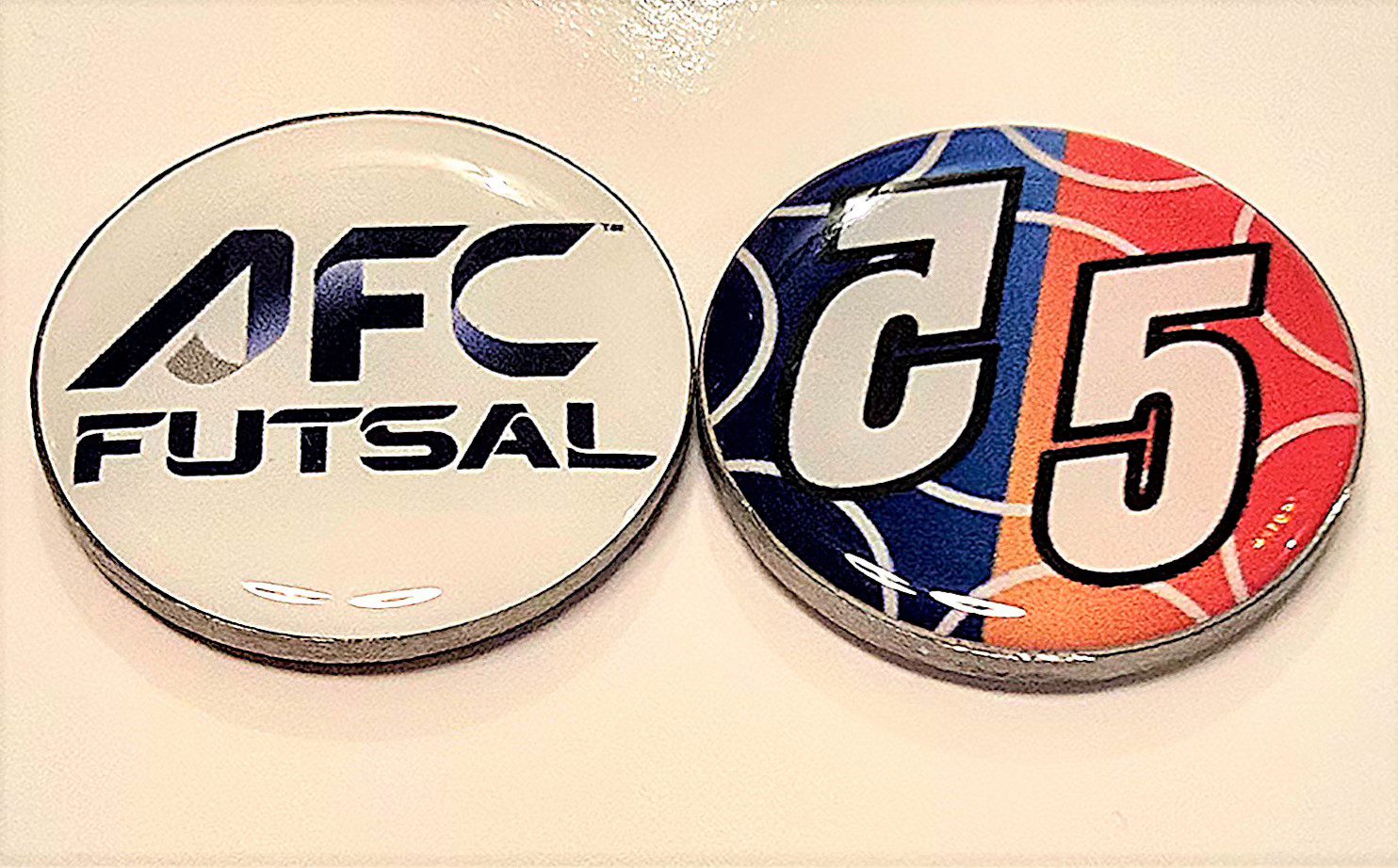 AFC Futsal سکه فلزی داوری فوتسال ای اف سی AFC - تصویر 1